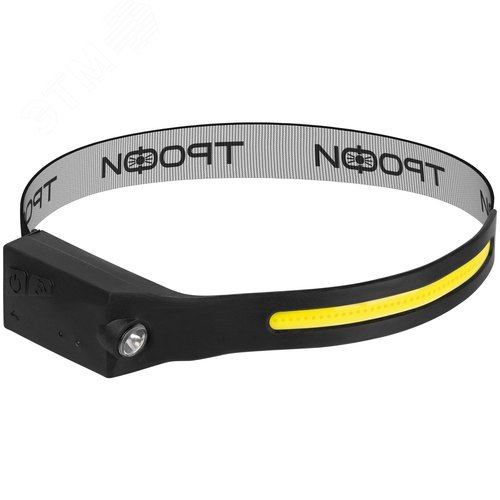 Фонарь налобный светодиодный Трофи GA-104 Kiber-simple аккумуляторный 5 Вт COB + 3 Вт LED сенсорное управление - фото 1