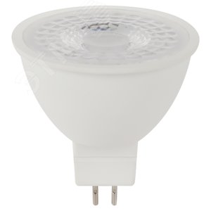 Лампа светодиодная с линзой LED 8 Вт 650Лм 6000К софит холодный GU5.3 170-265В LED Lense MR16-8W-860-GU5.3 Standart - фото 1