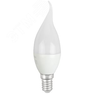Лампа светодиодная LED BXS-10W-865-E14 R (диод, свеча на ветру, 10Вт, хол, E14) (10/100/2800) Б0045343 ЭРА - 3