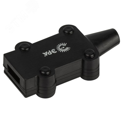 Заглушка для Белт-лайт на 2 жилы, черный ERABL- Z - фото 2