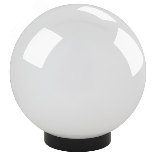 Изображение товара Светильник на опору/кронштейн НТУ 02-60-201 шар белый призма IP44 Е27 max60Вт d200mm (шт)