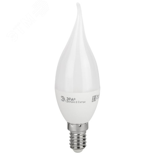 Лампа светодиодная LED 8 Вт 640Лм 4000К свеча на ветру нейтральный E14 220-240В LED BXS-8W-840-E14 Red Line - фото 4