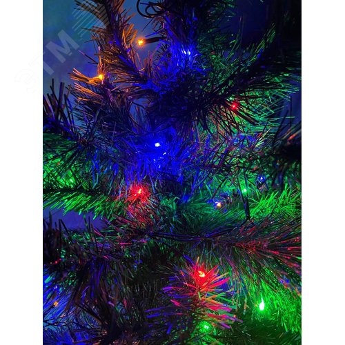 Гирлянда LED Нить 5 м ENIN-5м мультиколор 8 режимов, 220V, IP20 (100/1500) - фото 6