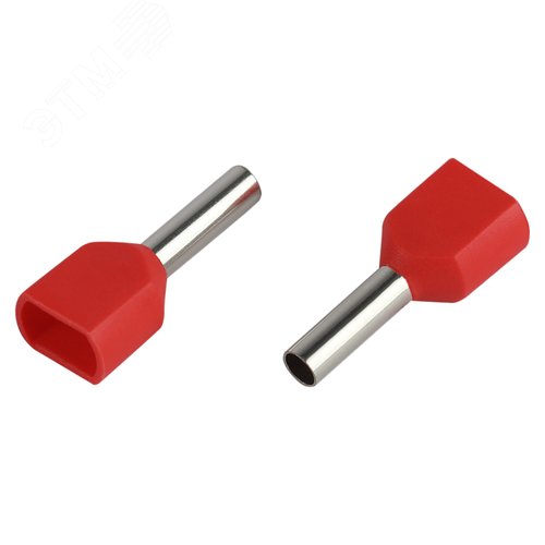 Изображение товара Наконечник-гильза с изолированным фланцем (упаковка 50 шт.) NO-225-99 НШвИ(2) 1,0-8 (уп)