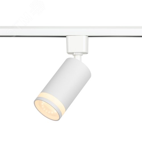 Светильник трековый однофазный TR77 - GU10 WH под лампу белый - фото 4