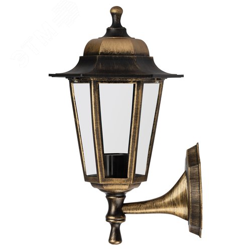 Светильник настенный НБУ 06-60-001 шестигранный под бронзу IP44 Е27 max60Вт - фото 5