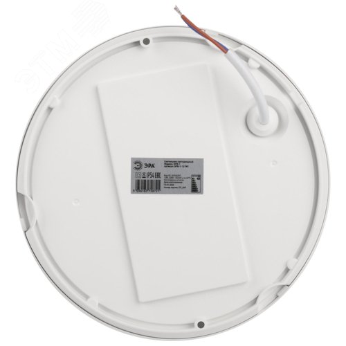 Светильник светодиодный ДБП-12W 4000К 960 Лм SPB-1-12 W IP54 круглый 180х 80 белый - фото 5