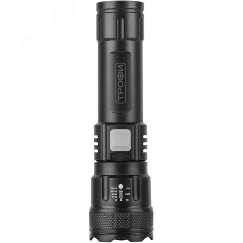 Фонарь светодиодный Трофи UA-103 аккумуляторный 7 Вт оптический Zoom 3 режима powerbank - фото 4