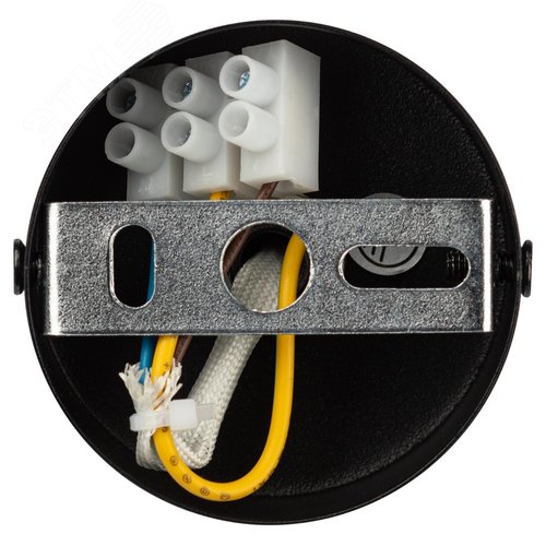 Светильник подвесной (подвес) PL22 BK MR16 GU10 потолочный цилиндр черный - фото 8