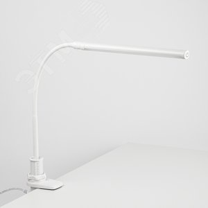 Светильник настольный NLED-509-8W-W светодиодный на струбцине белый - фото 2