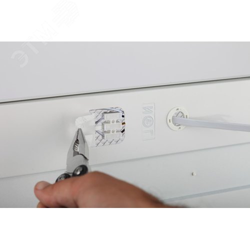 Светильник светодиодный ДВО/ДПО SPO-6-72-4K-P 72Вт 4000К 6500Лм IP40 595х595 призма с проводом - фото 8