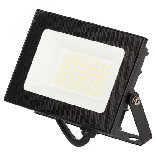 Прожектор светодиодный ДО-30 Вт 6500К 3000 Лм IP65 черный 30w холодный 190-265В LPR-062-0-65K-030 - фото 1