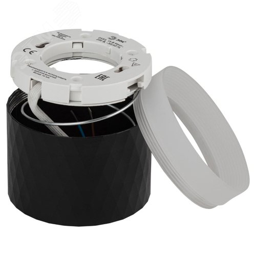 Светильник настенно-потолочный спот OL37 BK под GX53 IP20 черный - фото 6