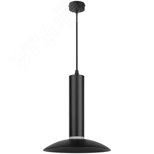 Светильник подвесной потолочный PL14 BK MR16 GU10 цилиндр черный - фото 3