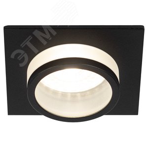 Светильник встраиваемый алюминиевый KL88 BK MR16/GU5.3 черный - фото 8