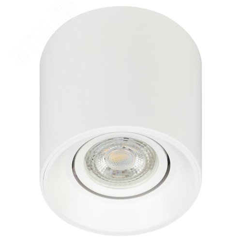 Светильник настенно-потолочный спот OL25-1 WH MR16/GU5.3, белый, поворотный лампа MR16 ( в комплект не входит) - фото 2