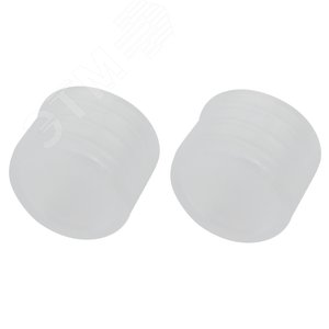 Набор заглушек для термостойкой светодиодной ленты, 2 шт. LS-cap-24-bath - фото 1