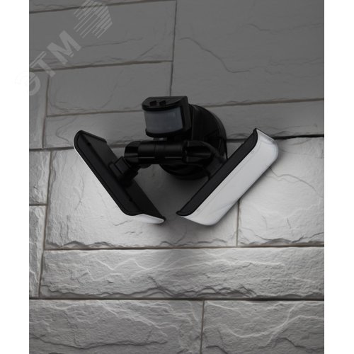 Светильник фасадный с двумя световыми панелями c выносной солн. бат., 2х50 LED, 600l ERAFS020-42 - фото 3