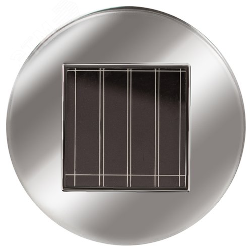 Светильник уличный Груша сталь на солнечной батарее 7,5x7,5x15 см 1 LED ERASF23-27 - фото 3