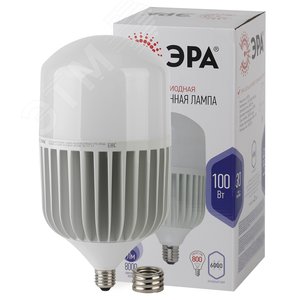 Лампочка светодиодная STD LED POWER T160-100W-6500-E27 / E40 100Вт колокол холодный дневной свет