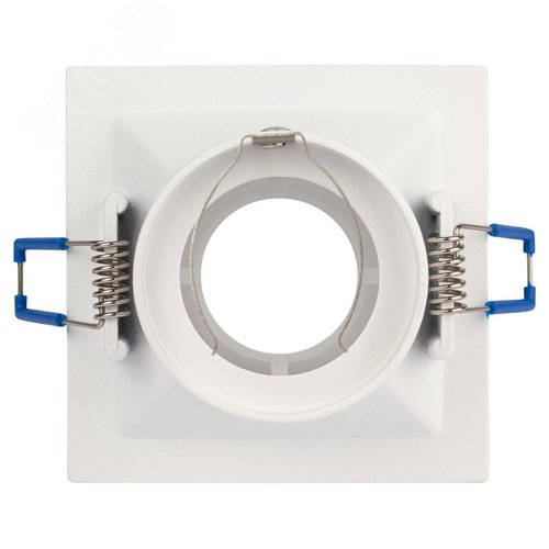 Светильник встраиваемый декоративный KL102 WH MR16 GU5.3 белый - фото 7