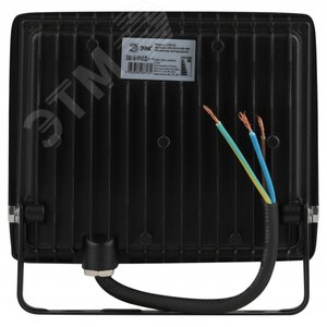Прожектор светодиодный ДО-50 Вт 3000К 4000 Лм IP65 черный 50w теплый 200-240В LPR-023-0-30K-050 - фото 3