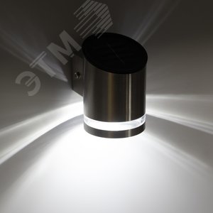 Изображение товара Светильник уличный ERAFS012-03 на солнечной батарее настенный Статус 3 LED (шт)