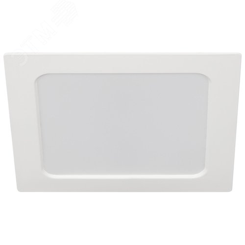 Светильник светодиодный встраиваемый LED 18-24-6K квадратный 24Вт 6500К - фото 2