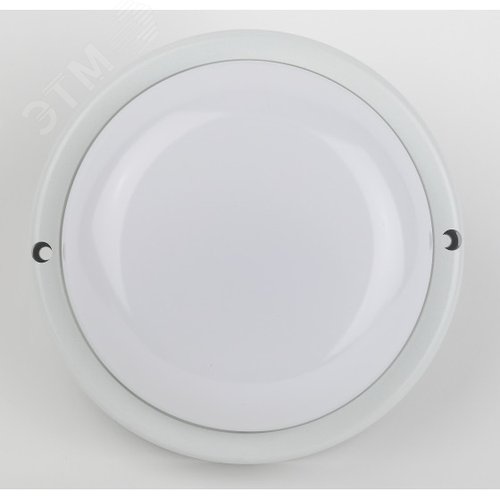 Светильник ЖКХ светодиодный SPB-201-2-65K-018 с оптико-акустическим датчиком IP65 6500К D210 18Вт - фото 3