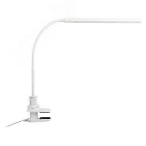 Светильник настольный NLED-509-8W-W светодиодный на струбцине белый - фото 4