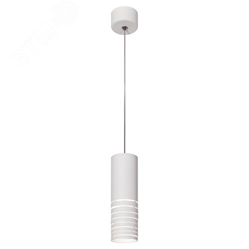 Светильник подвесной (подвес) PL22 WH MR16 GU10 потолочный цилиндр белый - фото 2