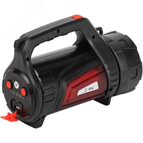 Фонарь LED прожекторный аккумуляторный красный маяк боковой свет Шмель powerbank АР PA-702 - фото 9