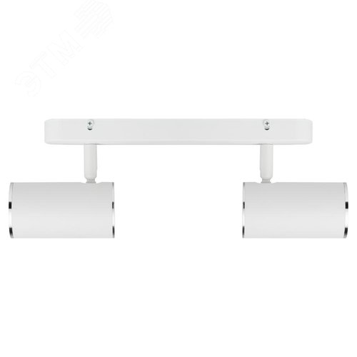 Светильник настенно-потолочный спот OL35-2 WH MR16 GU10 IP20 белый хром - фото 6