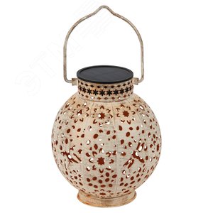 Светильник уличный ERASF22-59 на солнечной батарее садовый Амфора d 15 см - фото 1