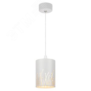 Светильник подвесной потолочный PL30 WH цоколь GX53 цилиндр белый - фото 1