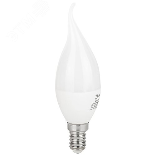 Лампа светодиодная LED 10 Вт 800Лм 2700К свеча на ветру теплый E14 220-240В LED BXS-10W-827-E14 Red Line - фото 4