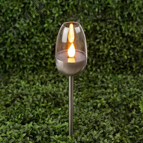 Светильник уличный на солнечных батареях садовый Идеал 32 см ERASF22-37 - фото 6