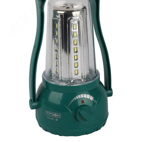 Фонарь кемпинговый светодиодный аккумуляторный яркий мощный светильник Трофи KA-301 - фото 7
