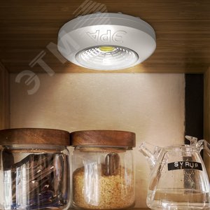 Фонарик подсветка мощный туристический кемпинговый на липучке на батарейках 3хААА в палатку SB-503 Аврора - фото 5