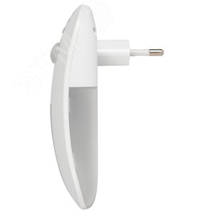 Ночник - светильник светодиодный NN-621-LS-MS-W в розетку с датчиком освещенности и датчиком движения белый - фото 6