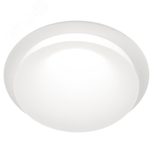 Светильник встраиваемый декоративный KL103 WH MR16 GU5.3 белый - фото 3