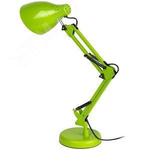 Светильник настольный N-123-E27-40W-GR Е27 с основанием зеленый - фото 3