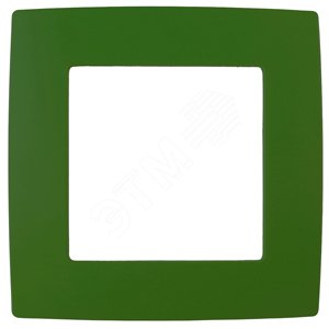 Рамка на 1 пост, Эра12, зелёный, 12-5001-27