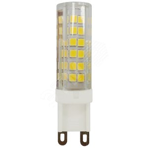 Лампы СВЕТОДИОДНЫЕ СТАНДАРТ LED JCD-7W-CER-840-G9 (диод, капсула, 7Вт, нейтр, G9)
