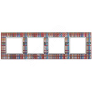 Изображение товара Рамка для розеток и выключателей прозрачный стекло ЭРА Elegance 14-5104-00 (шт)