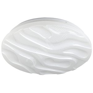 Светильник потолочный светодиодный Классик с ДУ SPB-6 Wave 30 30Вт 3000-6500К 2550Лм - фото 1