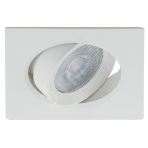 Изображение товара KL LED 21A-5 3K WH Точечные светильники светодиодный квадратный поворотн. LED SMD 5W 3000K, белый (шт)
