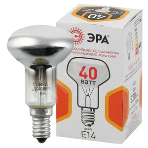 Лампа накаливания R50 рефлектор 40Вт 230В E14 цв. упаковка