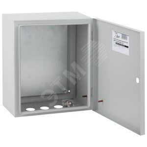 Изображение товара Корпус металлический ЩМП-03 (360х300х175) IP31 УХЛ3 серый SIMPLE (шт)