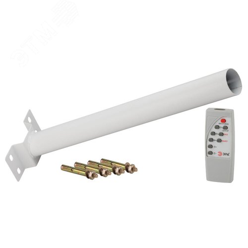 Консольный светильник на солнечной батарее, COB,с кронштейном, 20W, с датч.движ., ПДУ, 450lm, 5000К, IP65 - фото 6